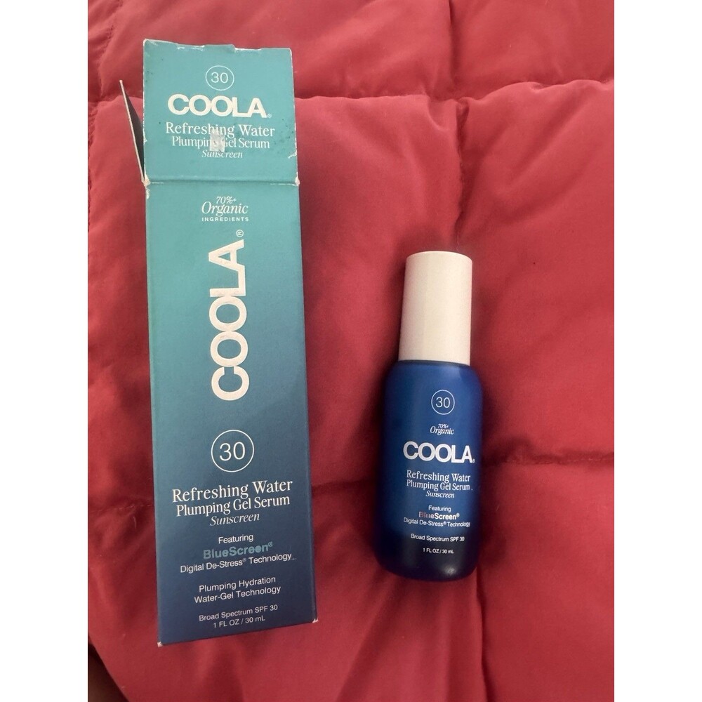 Coola Refreshing Water Plumping Gel Serum SPF 30  1oz
